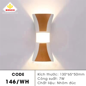 Đèn hắt 7w*2 (cái) 146WH