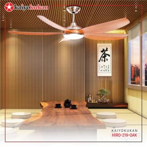 Quạt Trần KAIYOKUKAN HIRO 219 OAK