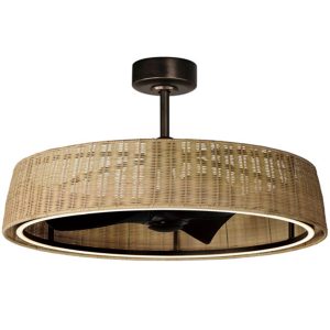 QUẠT TRẦN ĐÈN CHÙM BAMBOO